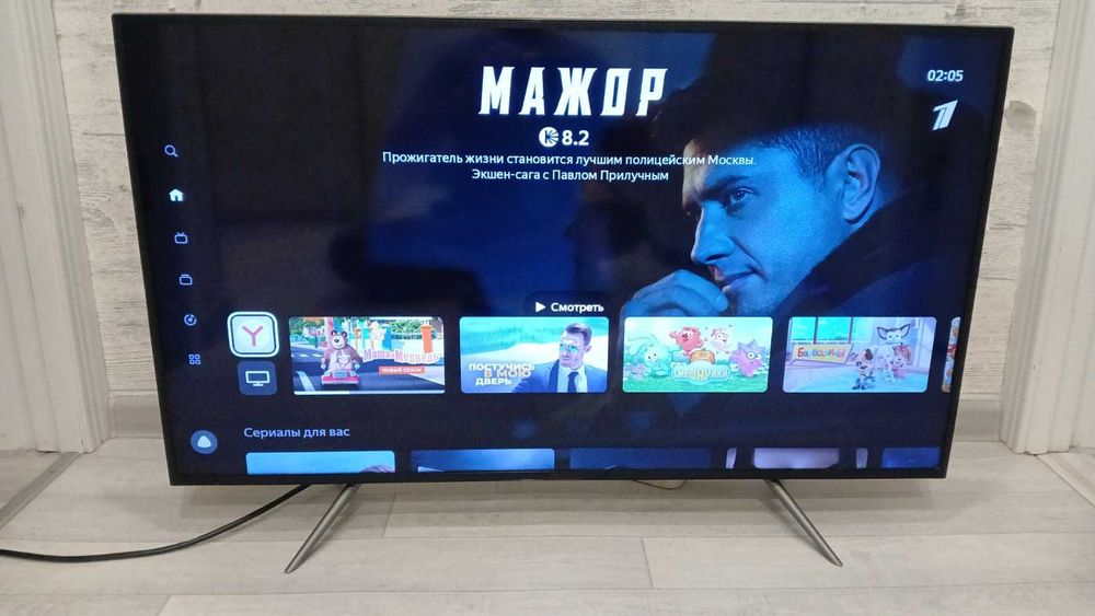 Смарт тв андроид DEXP с Алисой. БЕЗ ТОРГА.