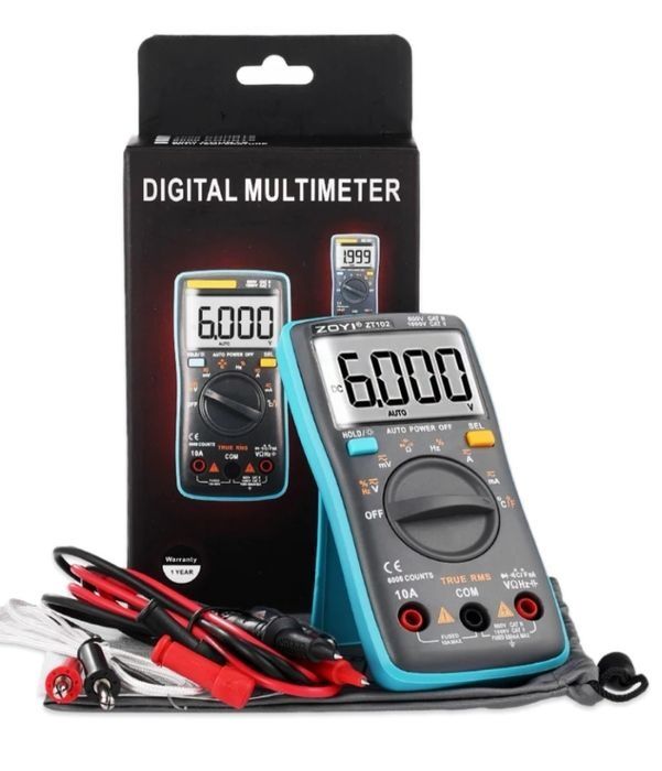 Професионален мултицет ZT102 (уред мултиметър)