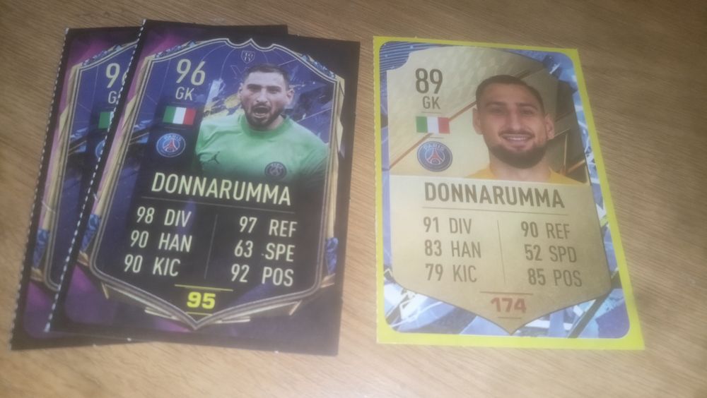 Карти на футболисти