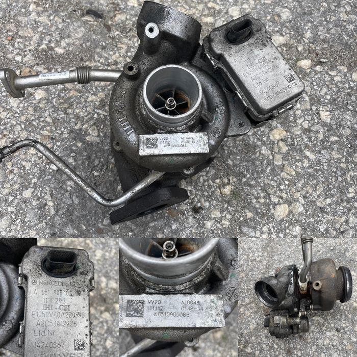 Турбо W204 / двигател 651 Мерцедес ц