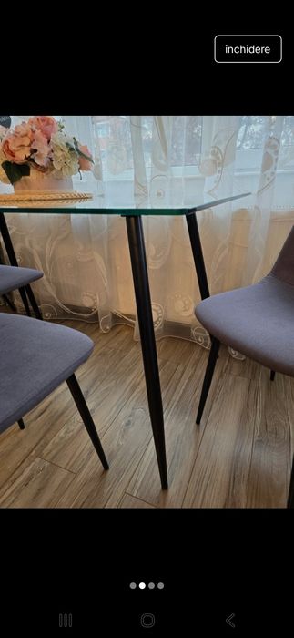 Set Jisk masa +4 scaune