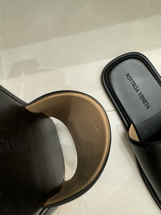 Papuci din piele barbati bottega veneta 42