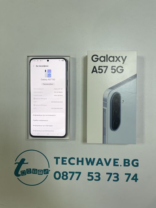 Samsung Galaxy A57 128GB Sky Blue 100%