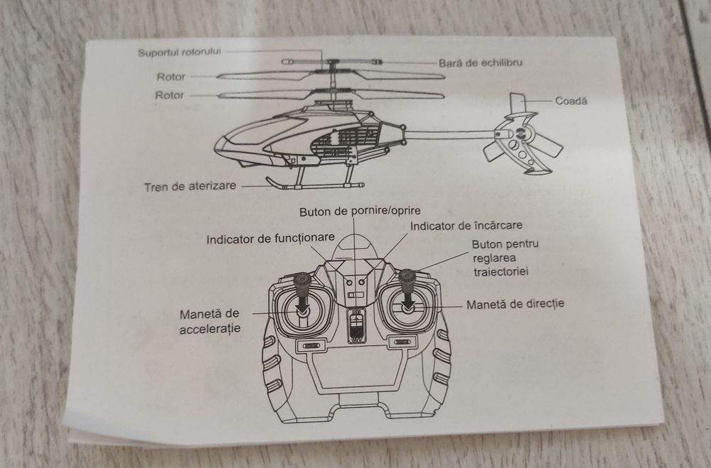 Elicopter cu telecomanda