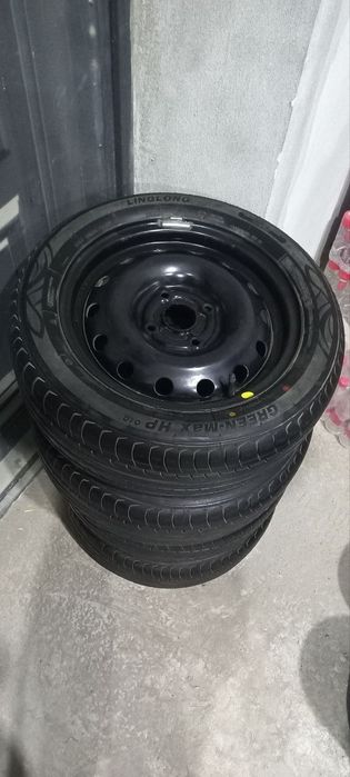 Диски+шины. 4 штук. 195/55/15. Jentra. Пробег от салона до дома 10 км.