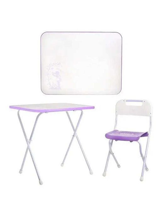 Комплект детской складной мебели парта и стул