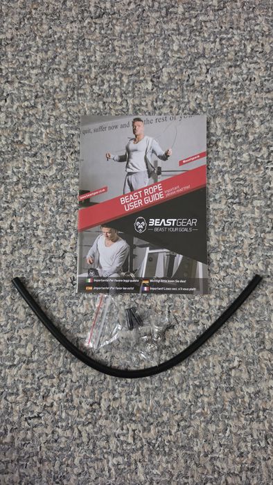 Coardă profesională de sărit Beast Gear Beast Rope – Nouă