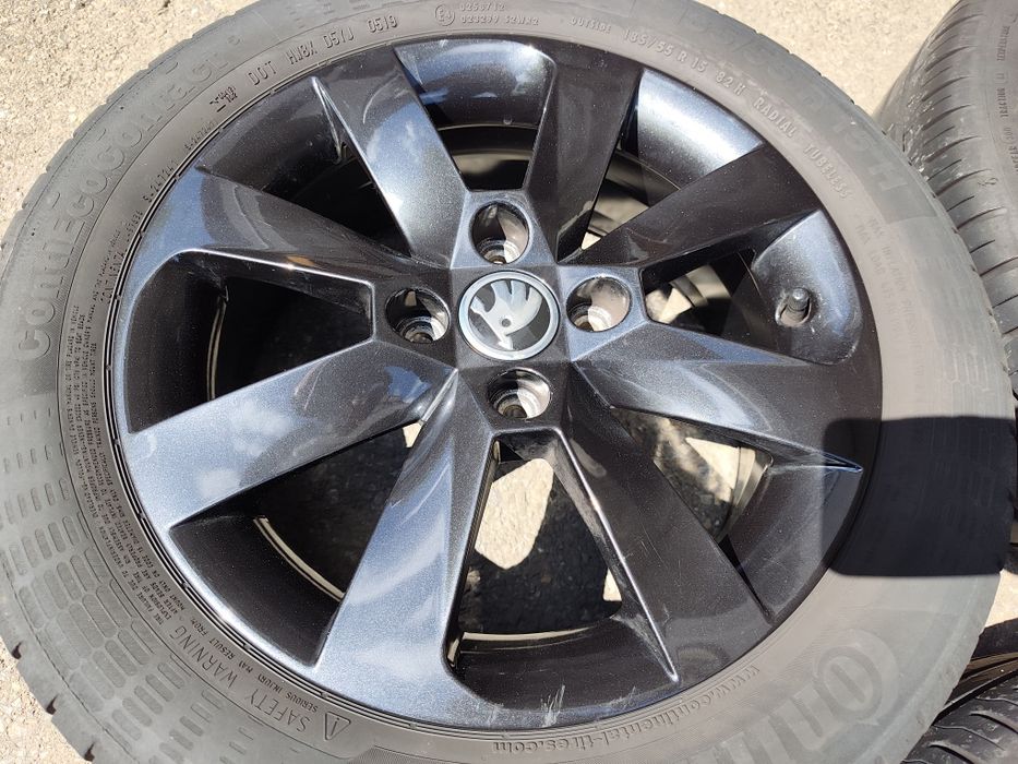 15" оригинални алуминиеви джанти за Skoda/Vw..
