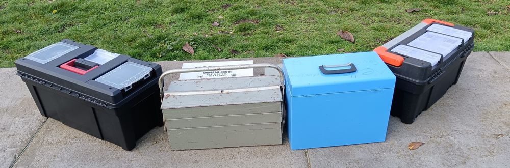 Truse de scule, Cutii, truse pt depozitare și transport scule