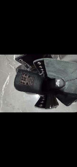 Ghete bocanci Dr.Martens piele naturala