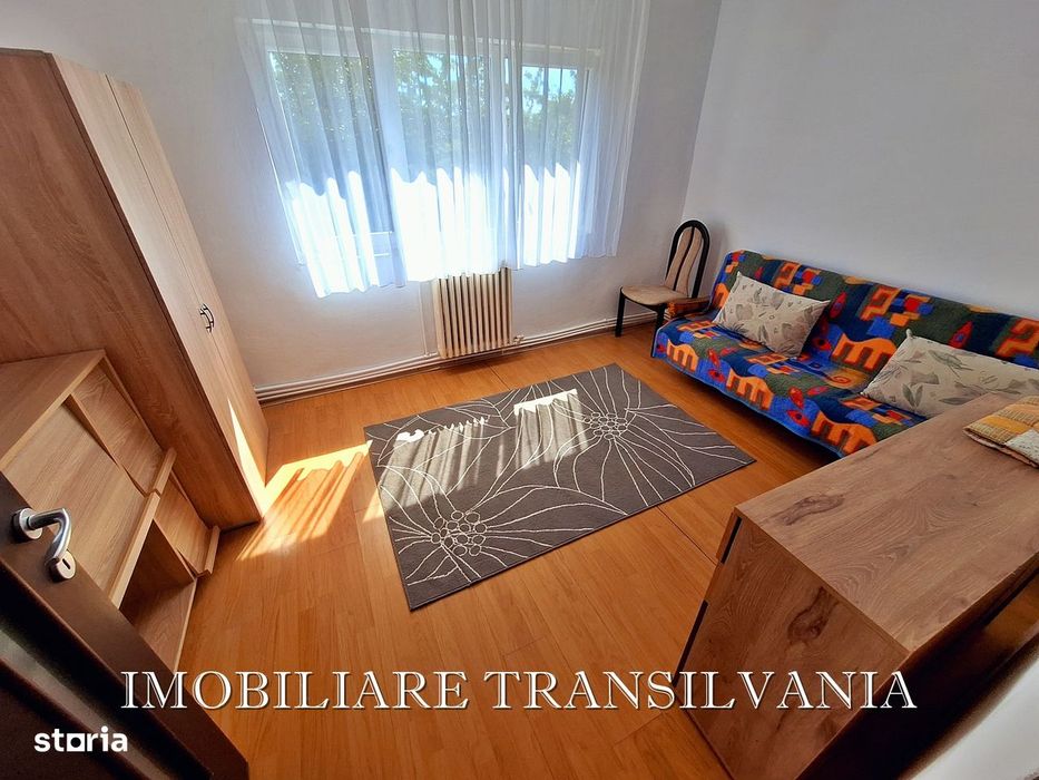 Ap. 2 camere mobilat, et1. zona Garii, Bistrita