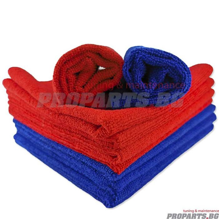 Микрофибърна детайлинг кърпа 40х40 см 300 gsm за полиране подсушаване