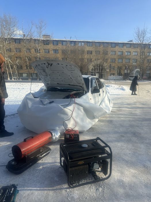 Отогрев авто на выезд