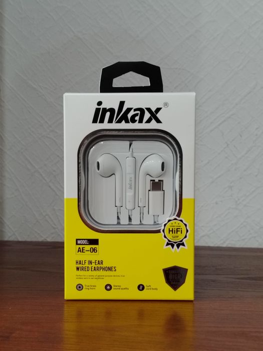 Проводные Наушники Inkax ORIGINAL