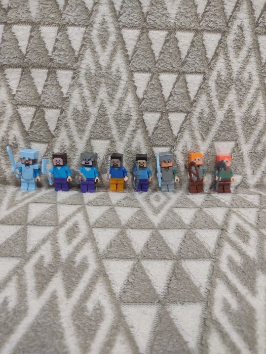 Лего майкрафт фигурки