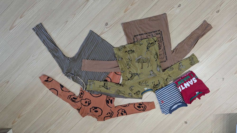 Лот детски блузи с дълъг ръкав и суичъри 122  6-7-8 години за момче