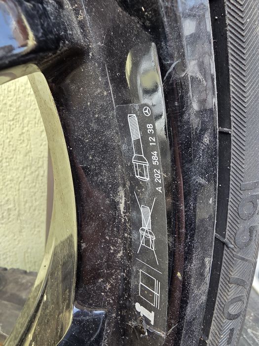 Сгъваема резервна гума патерица 195 75 18цола