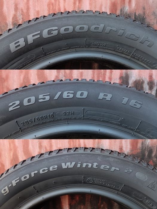 4бр. зимни гуми 205/60/16 BF Goodrich 
dot23