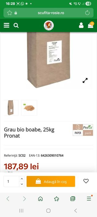 Moara cereale de bucatarie