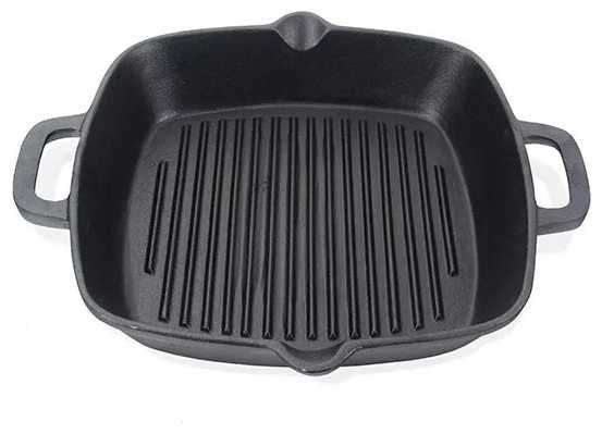 Сковорода гриль Fissman 26 см , чугун