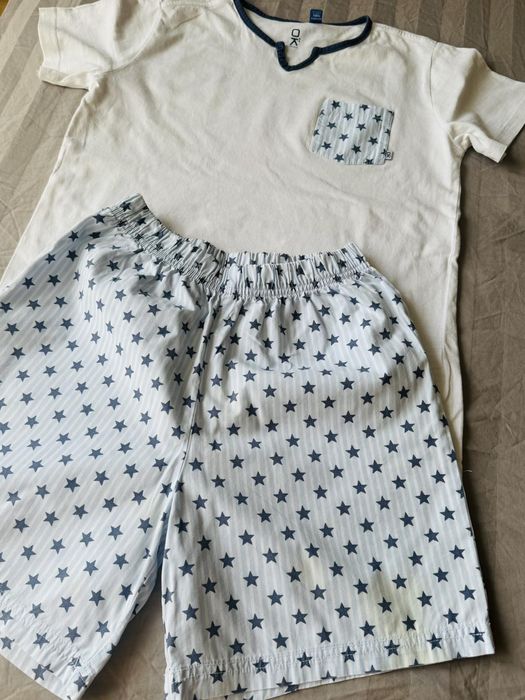 Лот от два комплекта пижамки на OKAIDI за момче, размер 10 г., 140 см