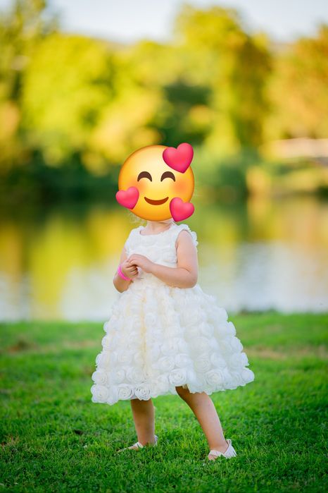 Детска дизайнерска рокля  PF-Petite Fleur