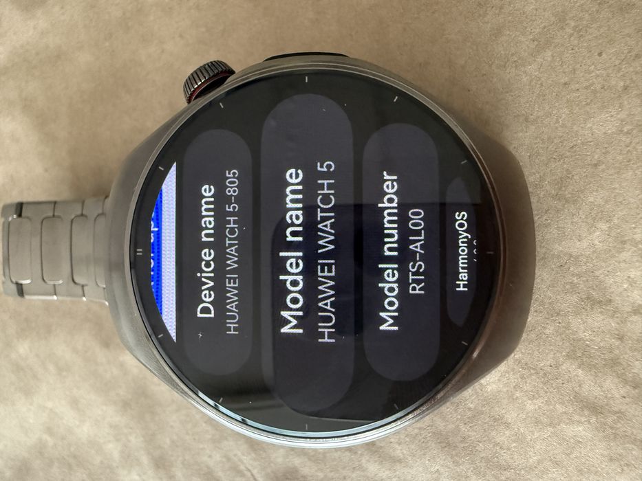 HUAWEI WATCH 5 46MM Aerospace-Grade Titanium Case+Titanium Strap