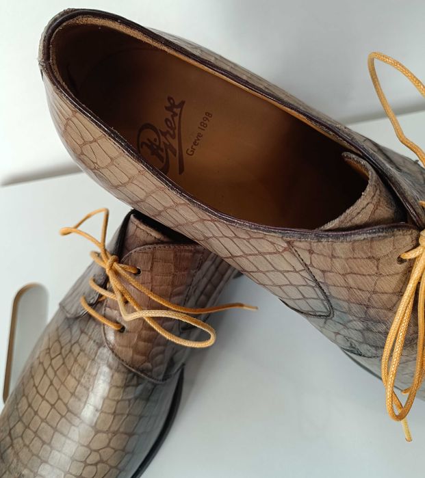 Pantofi de lux 43 43.5 44 44.5 45 45.5 Greve NOI lucrati manual piele