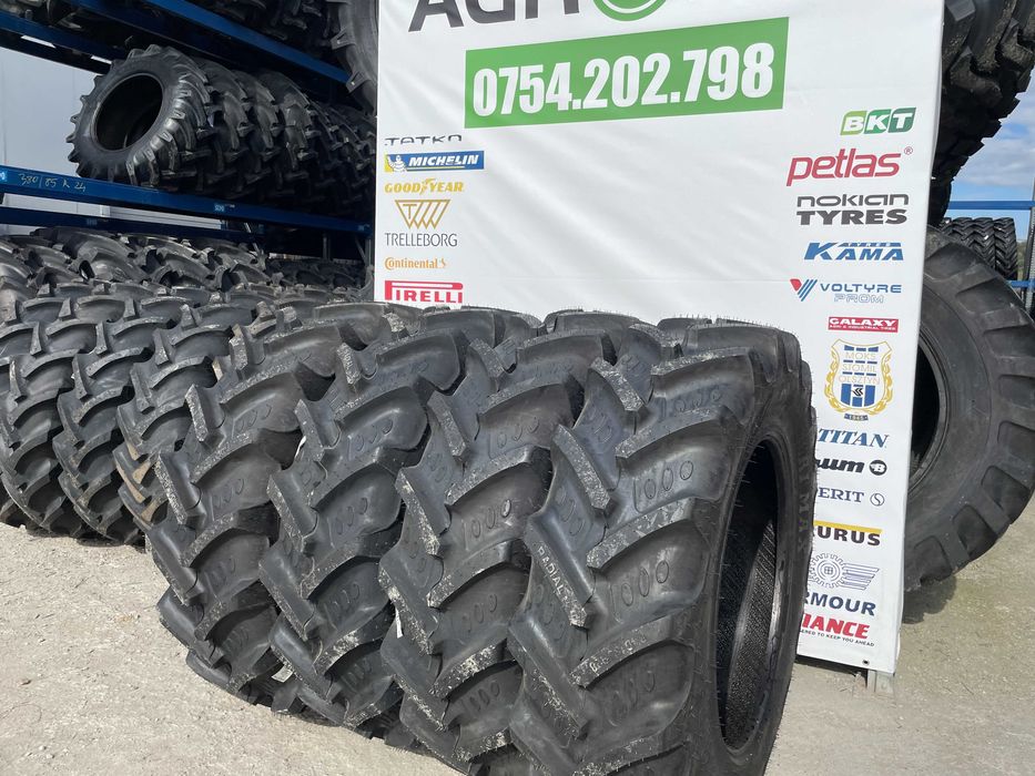 Anvelope de tractor 13.6-28 FIAT livrare rapida 340/85R28 BKT AGRIMAX