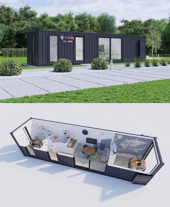 Дом Офис Магазин Дача Ангар Склад  Душ Туалет Шоурум Сауна контейнер