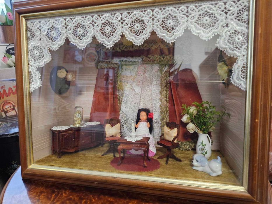 Ръчно изработено ретро шкафче