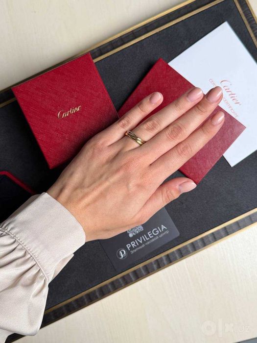 Кольцо Cartier Trinity small model 57р