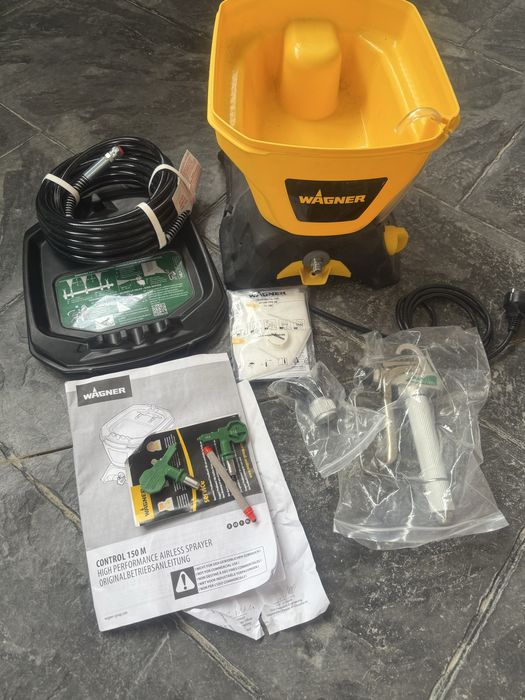 Vind pompa vopsit Wagner 150M noua nouta cu toate accesoriile din fabr