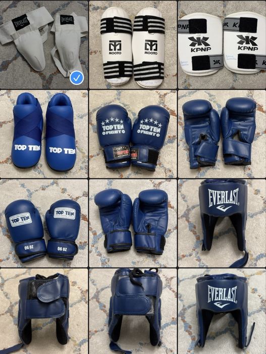 Продам экипировку для таэквондо б/у