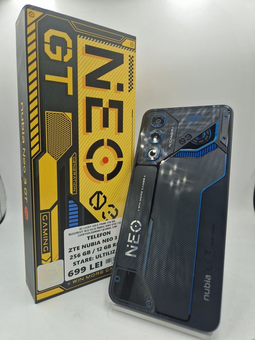 ZTE Nubia Neo 3 GT 256GB / 12GB RAM Garanție #54755