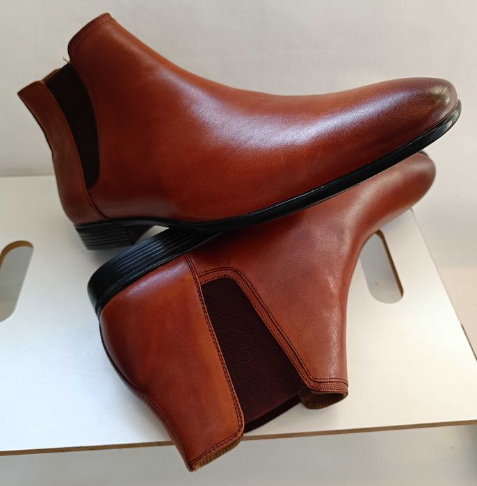 Ghete chelsea 45 plain toe premium ALDO NOI piele naturala moale