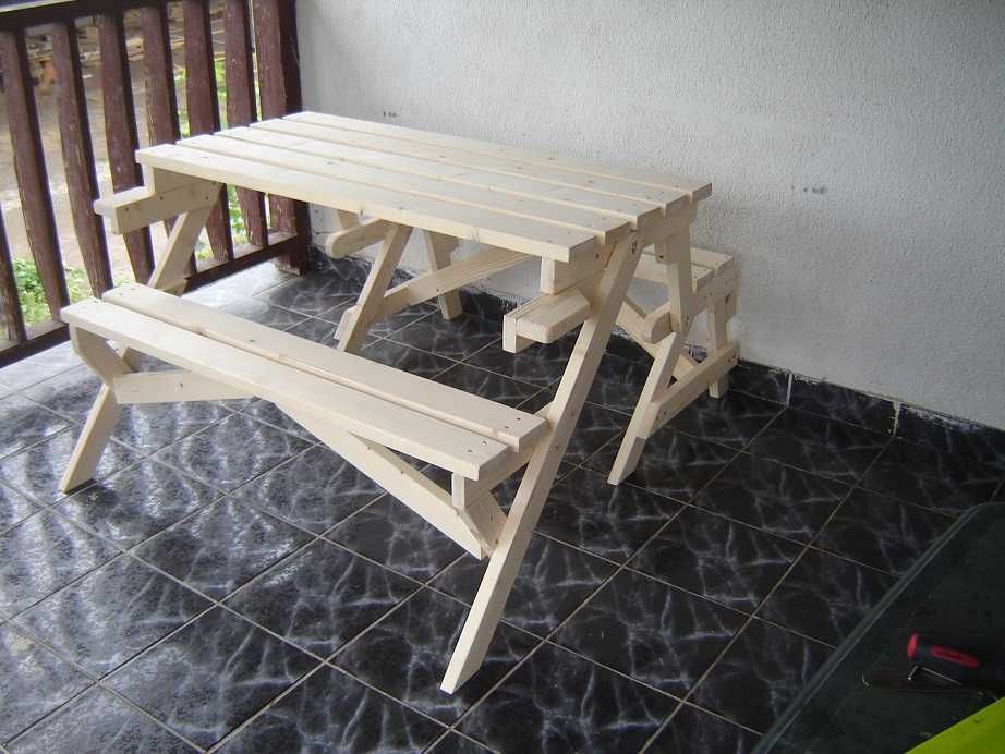 Banca pliabila pentru terasa;gradina pentru 4;6 persoane