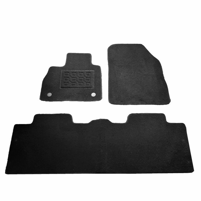 Covorase mocheta Renault Espace 5 2014-prezent, 5 Usi, Negre, set de 4 Buc.