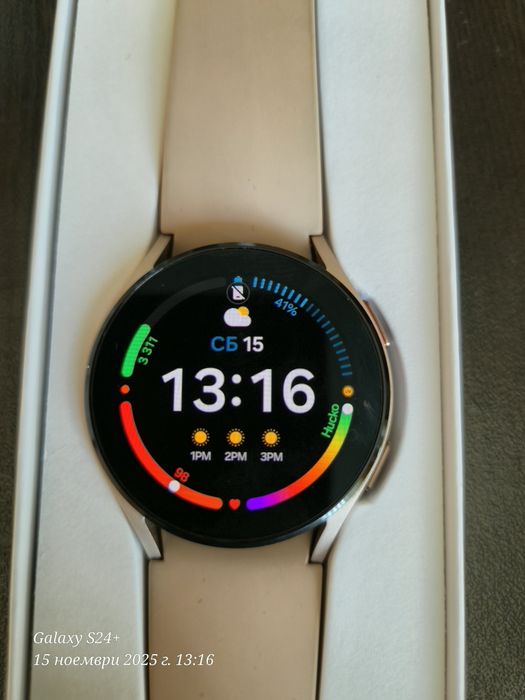 Samsung watch 4 pink gold