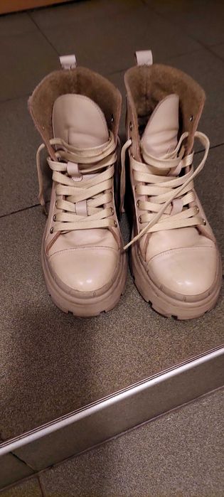 Дамски боти ест.кожа