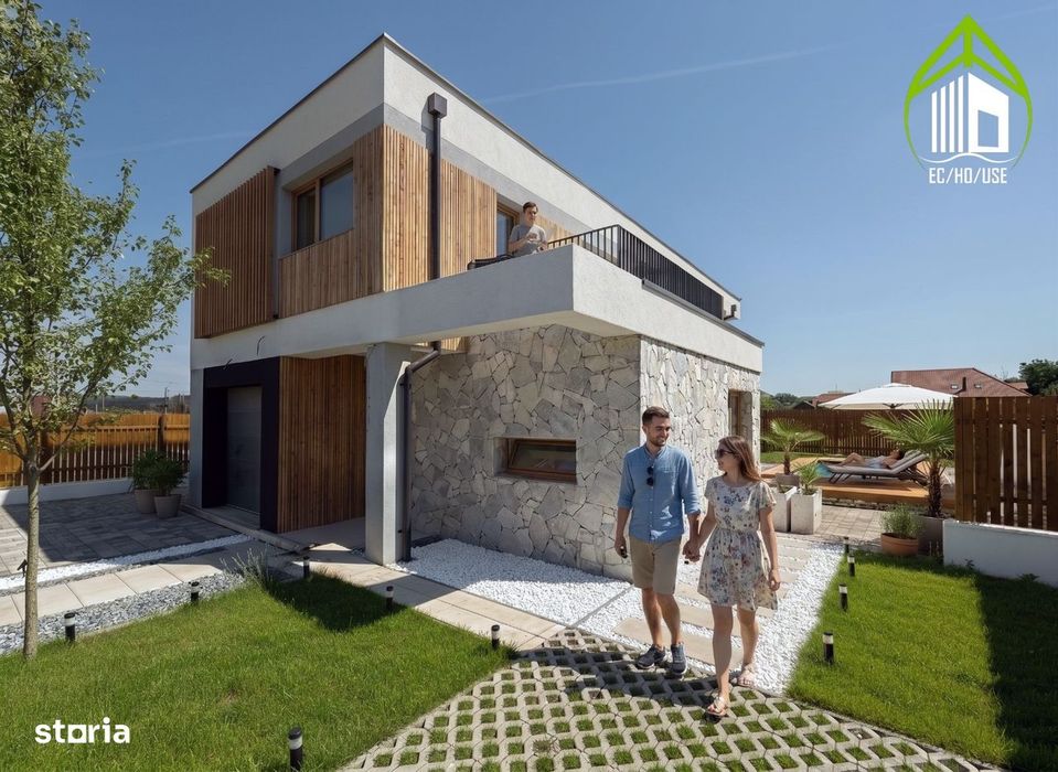 Vila Exclusiva cu Gradina si piscina Individuala ,direct Dezvoltator