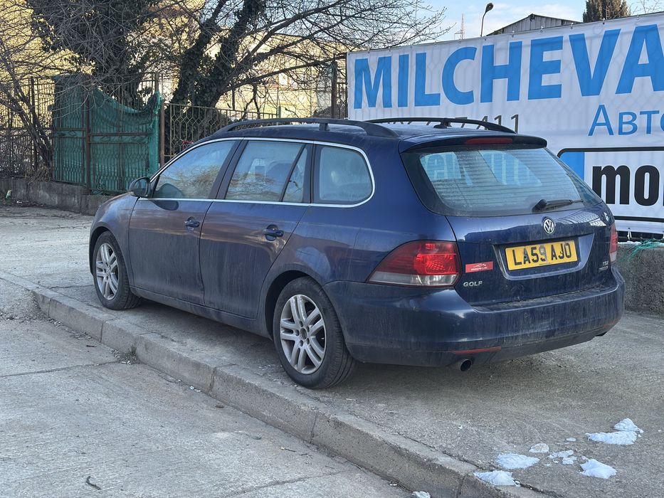 Фв голф 6 1.6тди комби на части / vw golf 6 1.6tdi