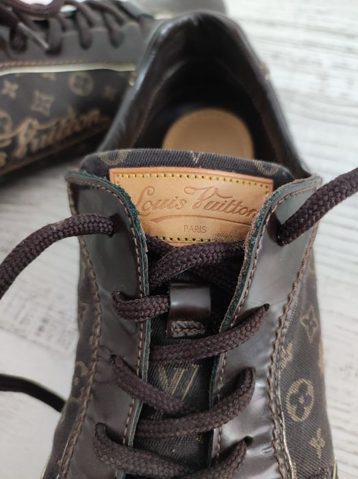 Обувки Louis Vuitton естествена кожа 100% оригинални