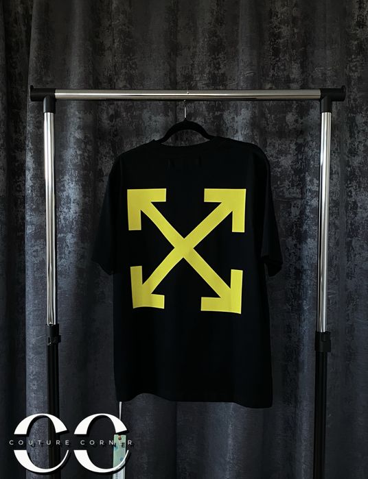 Tricou OFF-White • Calitate TOP • Diagonal Arrow Caravaggio