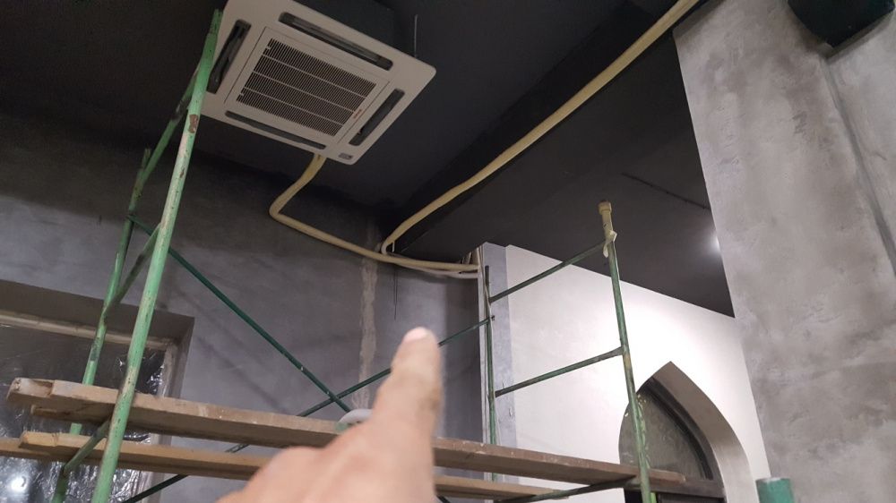 установка кондиционер