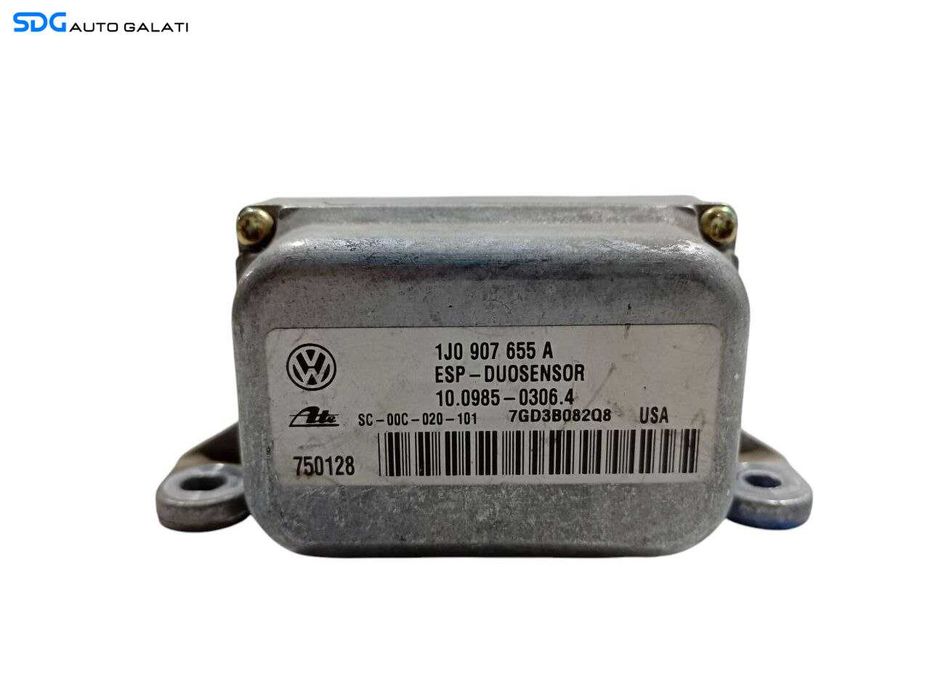 Senzor ESP Acceleratie Laterala Skoda Octavia 1 1997 - 2011 Cod 1J0907655A [Lr0879]