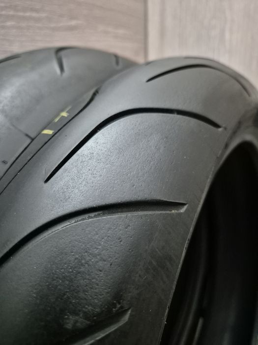 Set anvelope moto 120 70 17 cu 180 55 17 Dunlop sportsmart 3