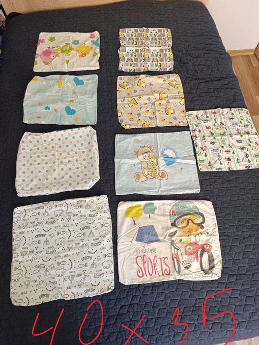 Спално бельо за детско легло-пликове и калъфки