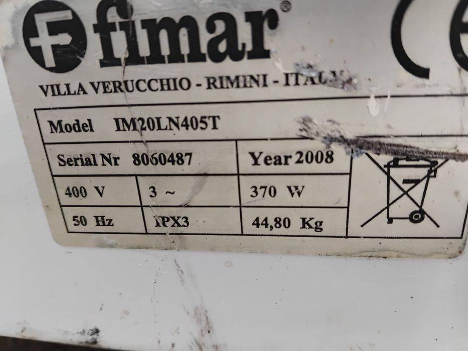 Тестомесачка Fimar 20L/380V  Конвектомат