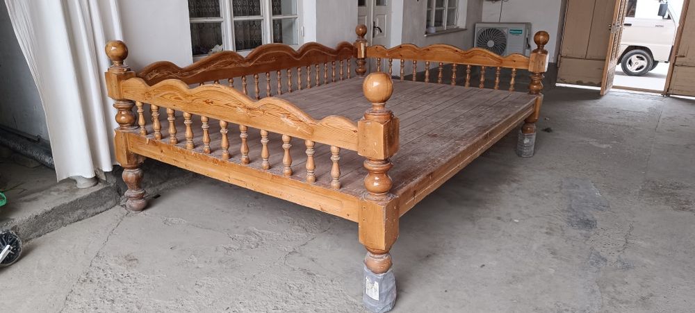 Тапчан  деревянная